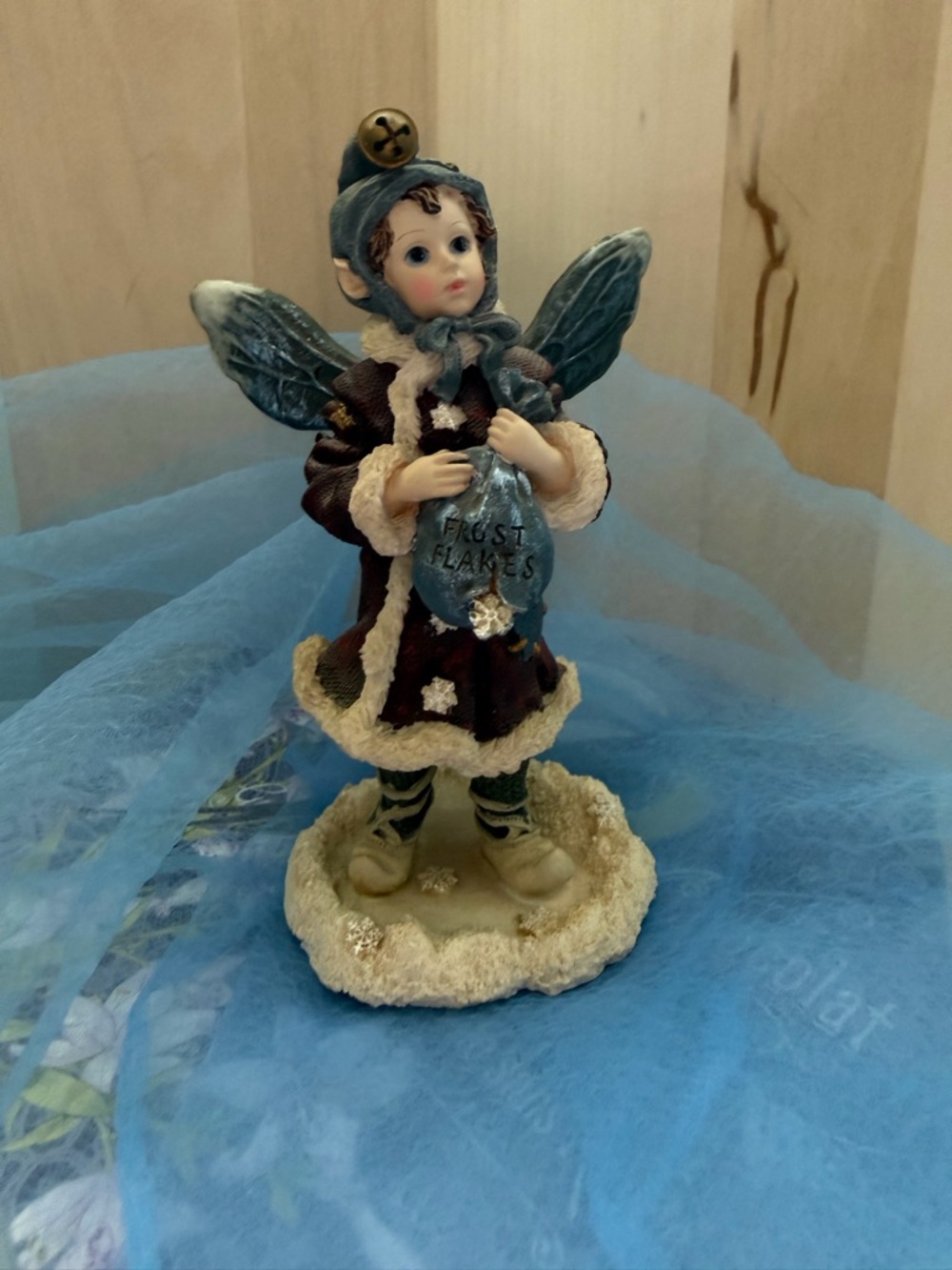 Kristabell Faeriefrost Winter Fairy Figurine by Boyd’s Bears - Picture 11 of 11